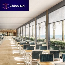 Roller blinds CLICK ZIP TWINfor windowfabricstainless steel