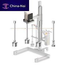 High-shear mixing head X seriesfor polyurethanefor adhesiveswith handle