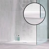 Acrylic edge trim SDD03 for showerrounded edge