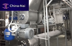 Continuous mixer dynamicgranulespowder