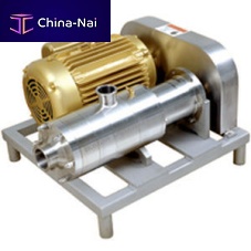 Rotor-stator homogenizer Boston Shearmill®in-linesolid/liquidhorizontal