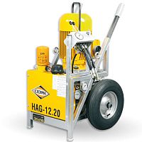 Electrically-powered hydraulic power unit HAG-12.20mobilewith gear pump