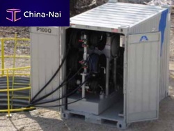 Diesel engine hydraulic power unit P100stationarywith piston pump
