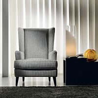 Contemporary armchair VOGUEtextilewing