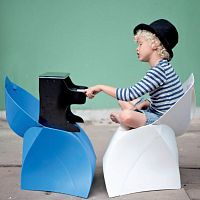 Contemporary chair JUNIORindoorpolypropylenefolding