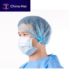 Bouffant scrub cap non-woven