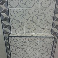 Aluminum edge trim PRO-CUBICstainless steelanodized aluminumfor tile