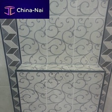 Aluminum edge trim PRO-CUBICstainless steelanodized aluminumfor tile