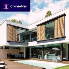 Sliding shutter SPHwoodenmetalwood look