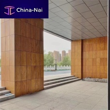 Panel cladding DEBO HUWAI-HPL Compact Exterior Nature Wood02HPLverticalsustainable
