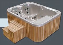 Built-in hot tub PINA COLADAabove-groundrectangular3-seater