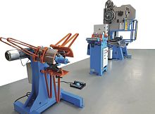 Strip brush production line