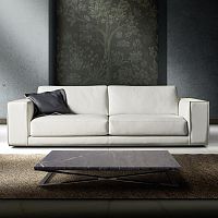 Contemporary sofa BLUESleather