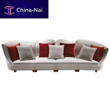 Modular sofa LUDOVICOtraditionalfabricwhite