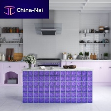 Square glass brick MG/s SOPHISTICATED VIOLETbathroomfor interior wallscolored