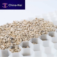 Ground stabilization geogrid ECCOGRAVELpatiofor parking lotpaving
