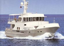 Inboard trawler 78'displacement hullwheelhouse3-cabin