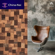 Interior wall-covering CORBUcorknatural finishvarnished