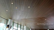 Wooden suspended ceiling ULTRASHIELD®strip