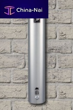 Wall-mounted ashtray stainless steelfor outdoor usefor public space