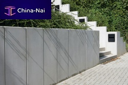 Solid concrete block Lfor wallfor garden enclosures