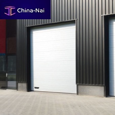 Sectional industrial door sheet steelthermally-insulatedautomatic