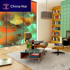 Fabric sliding panel