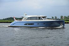 Cruising motor yacht Dutch Falconflybridgealuminium