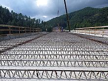 Reinforced concrete pre-slab