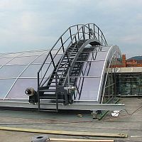 Roof maintenance walkway Gantriesmetal