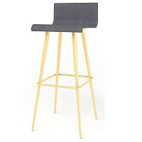 Traditional bar chair MIKEindoorvelvetleather