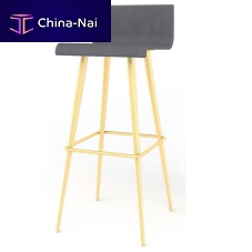 Traditional bar chair MIKEindoorvelvetleather