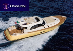 High-speed motor yacht DOLPHIN 54'downeastflybridge3-cabin