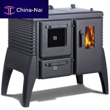 Wood range cooker IRON DOG N�6black