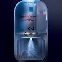 Wall-mounted hand sanitizer dispenser Steripower white editionnon-contact