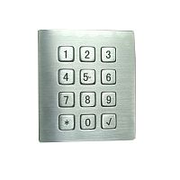 12-key keypad MKA-34N-V1panel-mountstainless steelUSB