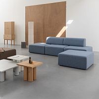 Corner sofa Brick contemporaryfabriccustomizable color