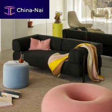 Modular sofa PALOcontemporarywoolblack