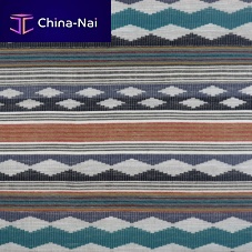 Upholstery fabric L�ESPRIT AFRICAIN stripedgeometric patternpolyester
