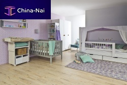 Purple children's bedroom furniture set DEBE.DELUXE : KID'S ROOM 02baby