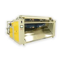Ultrasonic cutting machine for fabricsPLC-controlledmanual loading