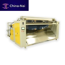 Ultrasonic cutting machine for fabricsPLC-controlledmanual loading