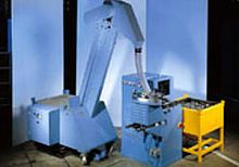 Automatic edge-trimming machine RS 50for sheet metal