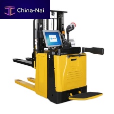 Forklift truck weighing system