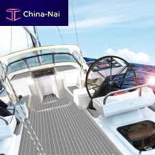Non-slip boat decking 2140teak-effectPVC