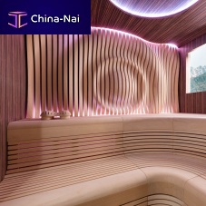 Wooden decorative panel for interior3Dwood look