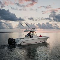 Outboard center console boat 280 OUTRAGEtwin-enginesport-fishing12-person max.