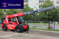 Telescopic crane HNT110-2Cmobilebuildingforestry