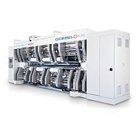 Plastic film slitter-rewinder INTERSLIT BSFautomaticcompactmodular
