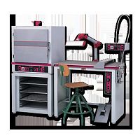Steel workbench BAS